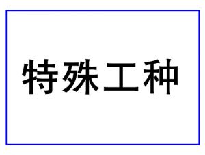 特殊工種